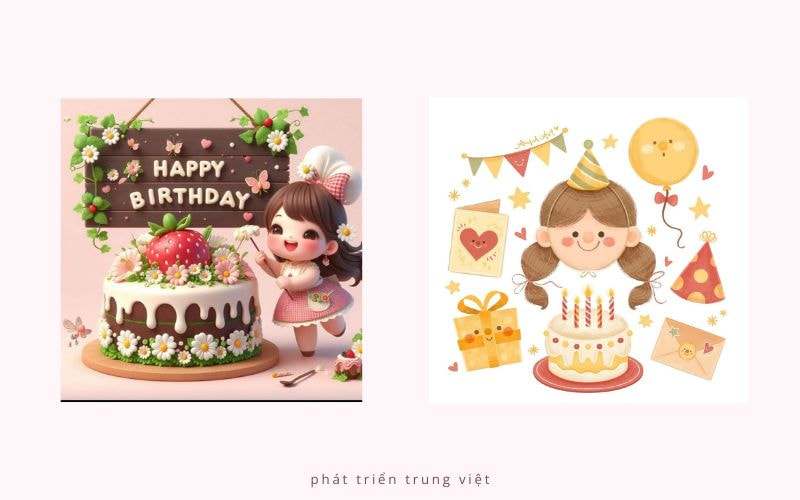 Ảnh sinh nhật dễ thương